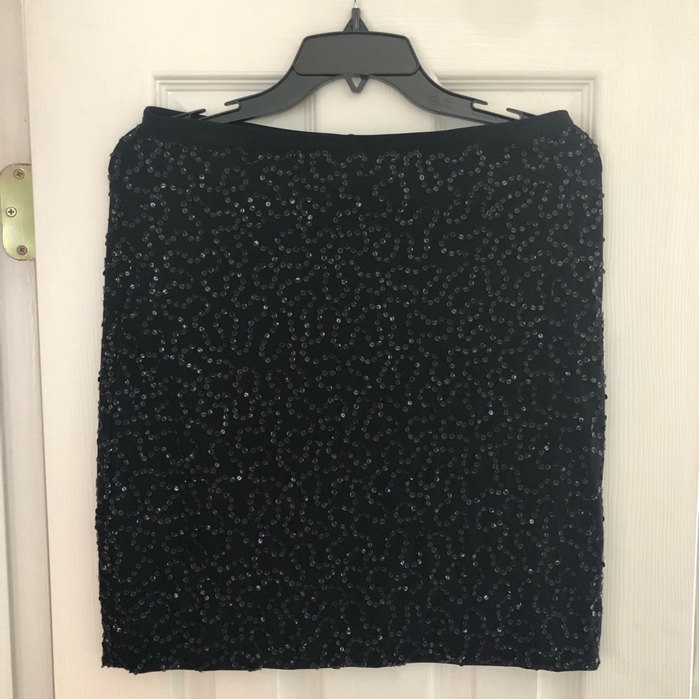 Body by Victoria sequin mini skirt.